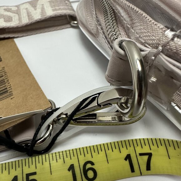 Steve Madden Pink Clay 4 Piece Gift Set Clear Crossbody Bag - Picture 8 of 11